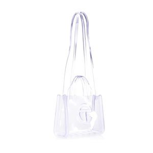 Melissa x Telfar Medium Jelly Shopper - Clear